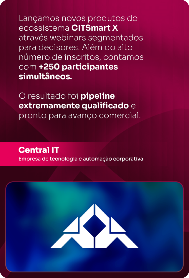 Consultoria de Webinar
